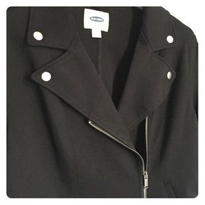 Old Navy Knit Moto Jacket Size XL